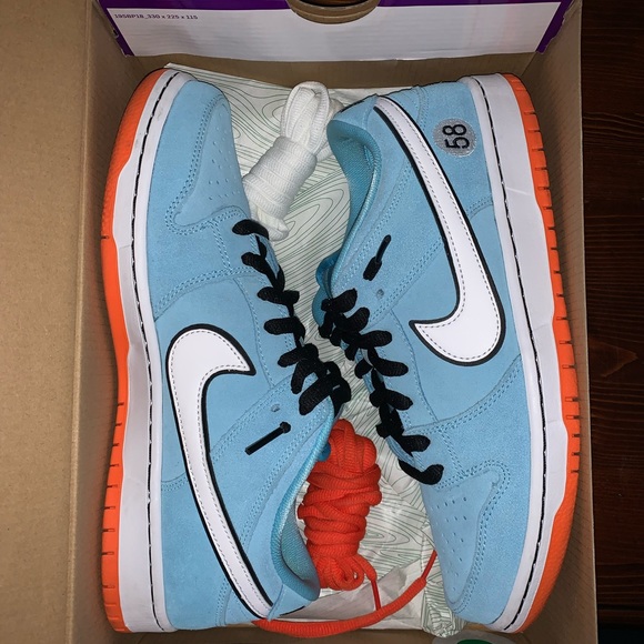 nike ab dunk low gulf 58 9.5 mens - Picture 8 of 8